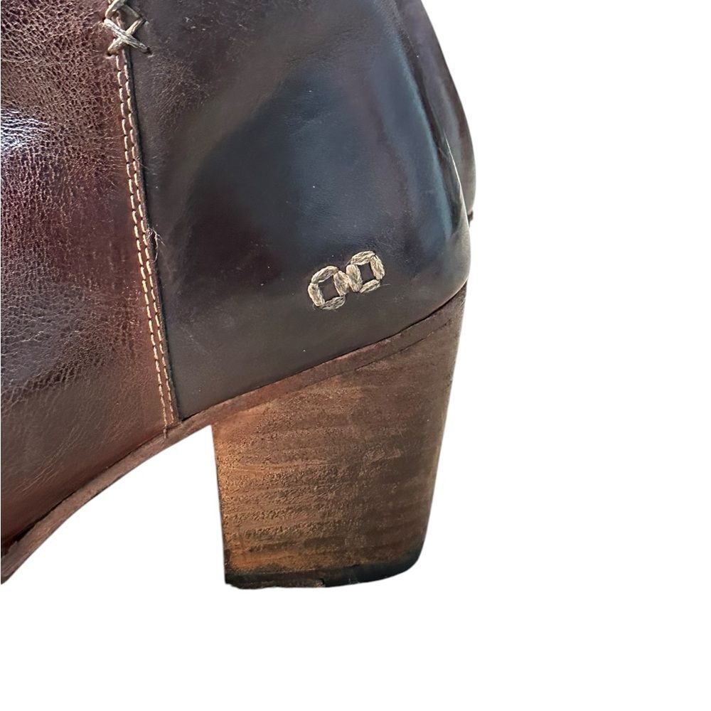 Bedstu Yell 7 Leather Booties in Black Teak | Size 9 - Picture 8 of 12